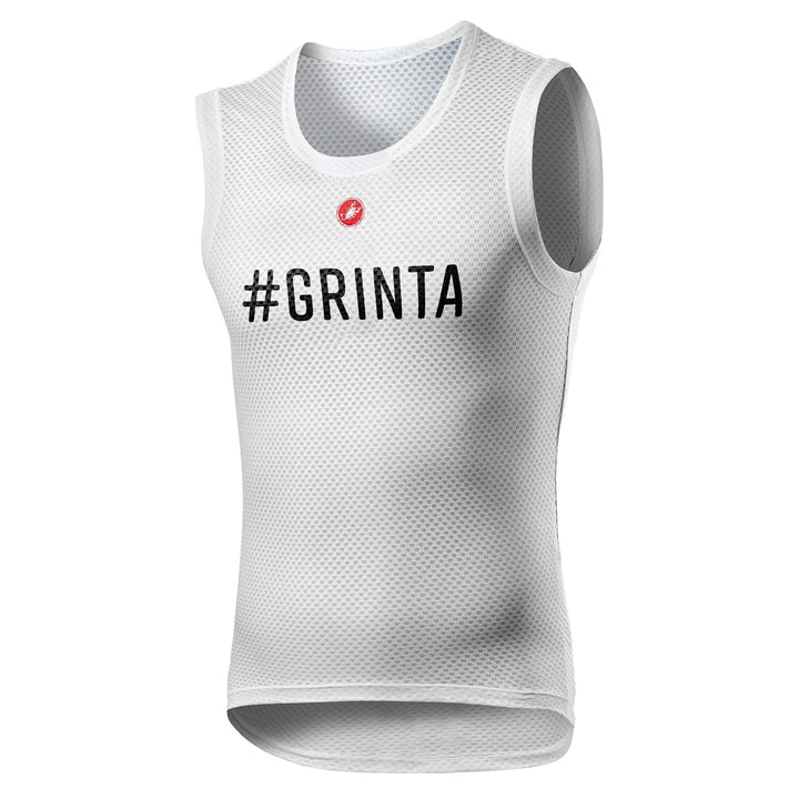 inGamba Unisex Pro Mesh Sleeveless White Grinta Base Layer clothing Castelli