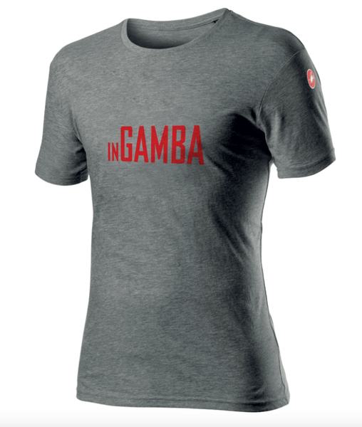 inGamba Gray Men's T-Shirt Casual Clothing Castelli 