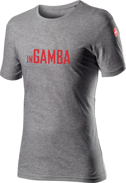 inGamba Light Gray Women's T-Shirt Casual Clothing Castelli 