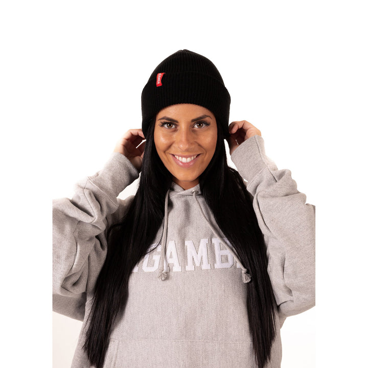 inGamba Black Beanie Unisex Casual Wear inGamba 