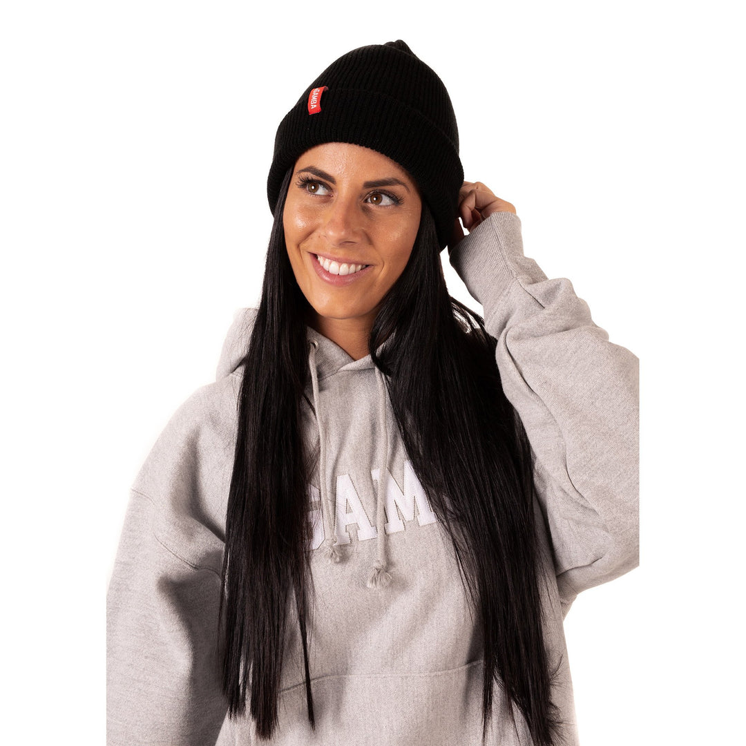 inGamba Black Beanie Unisex Casual Wear inGamba 