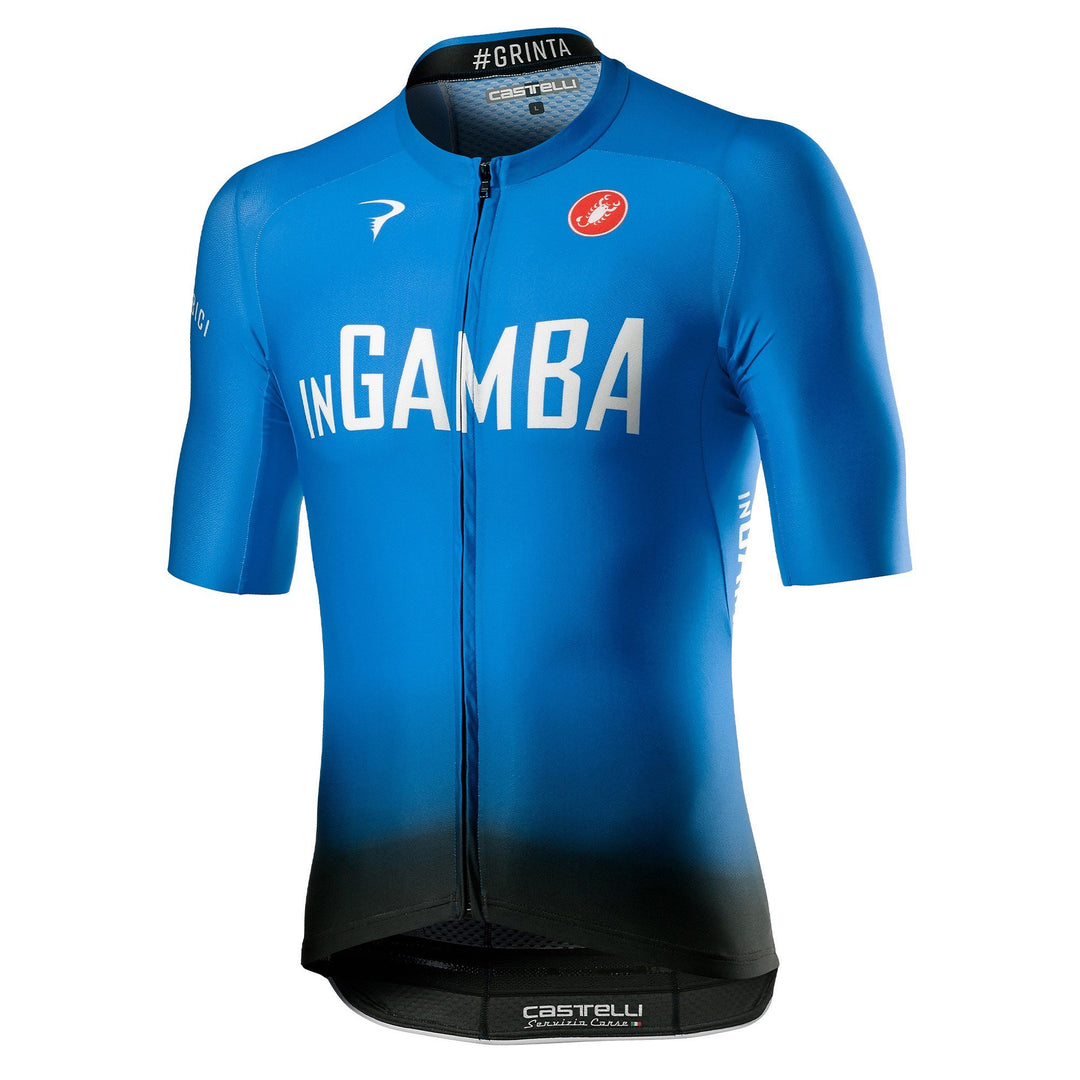 inGamba Men's Aero Race 6.0 Short Sleeve Blue&Black Jersey clothing Castelli 