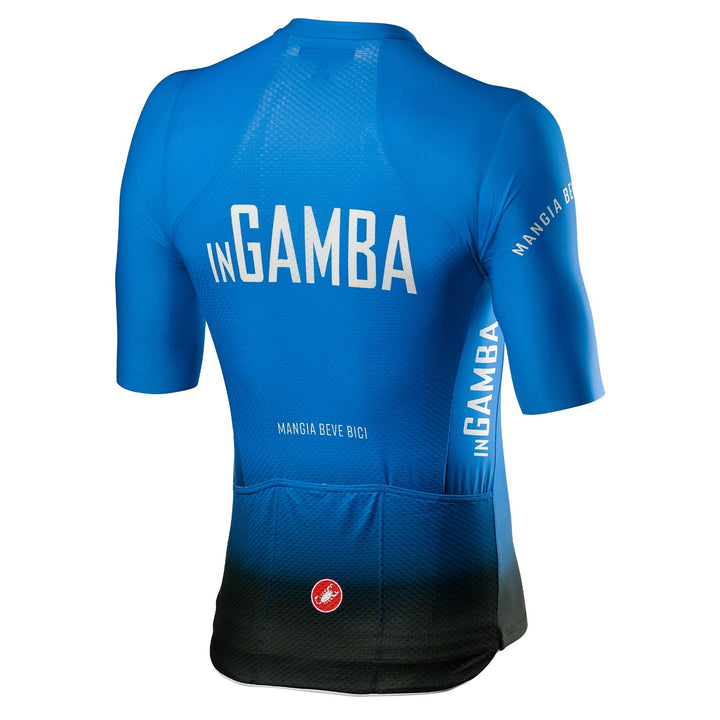 inGamba Men's Aero Race 6.0 Short Sleeve Blue&Black Jersey clothing Castelli 