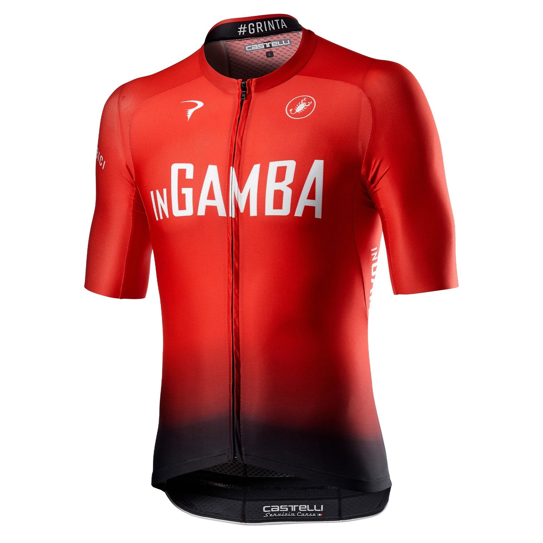 Castelli Men's Short Sleeve Aero Race 6.0 Red & Black Jersey – inGAMBA
