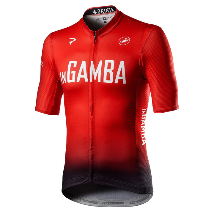 inGamba Men's Competizione Short Sleeve Red&Black Jersey clothing Castelli 