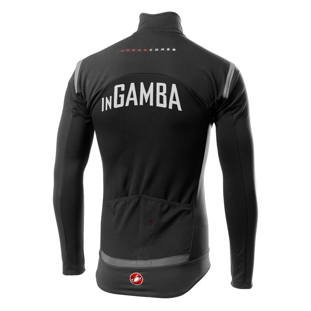 Castelli Inline Men's Perfetto RoS Long Sleeve Black Jersey clothing Castelli 
