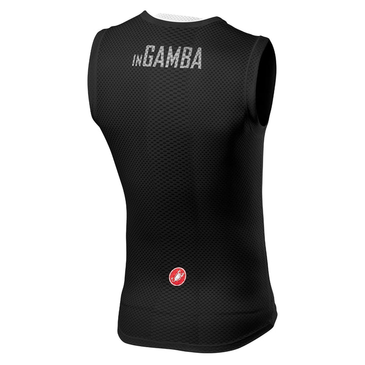 inGamba Unisex Pro Mesh Sleeveless Black Full Gas Base Layer clothing Castelli 