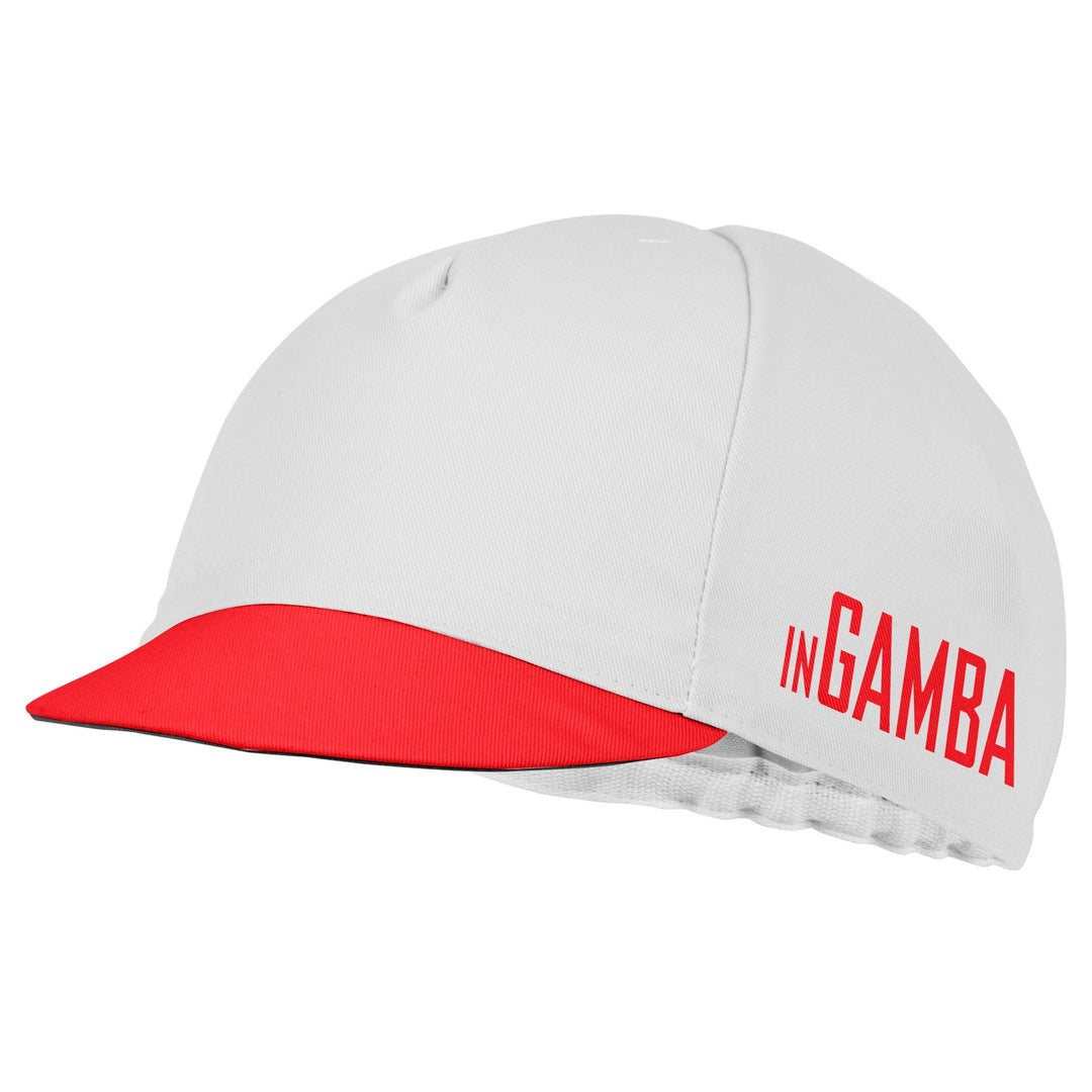 inGamba Red&White Cycling Cap clothing Castelli 