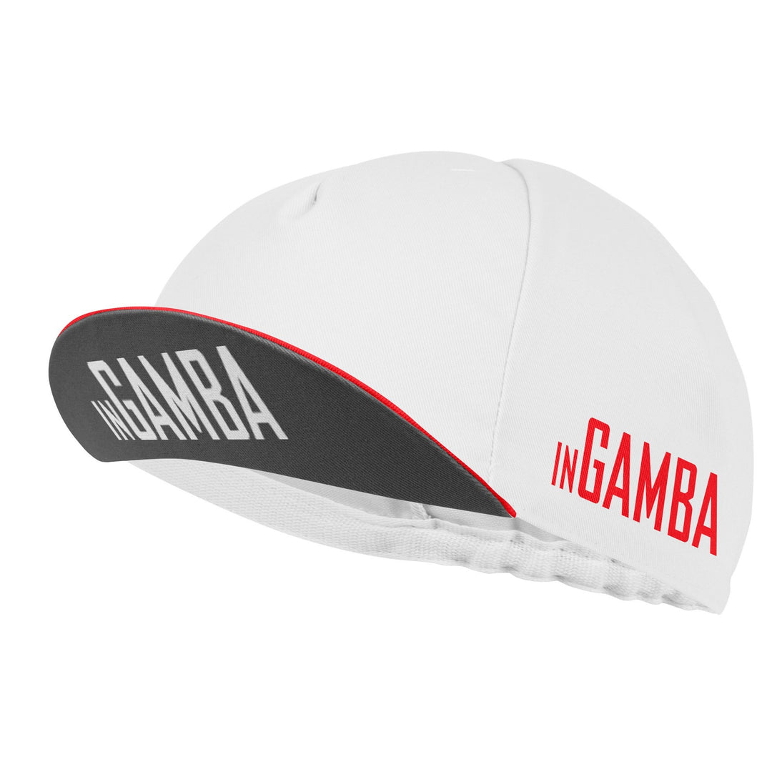 inGamba Red&White Cycling Cap clothing Castelli 